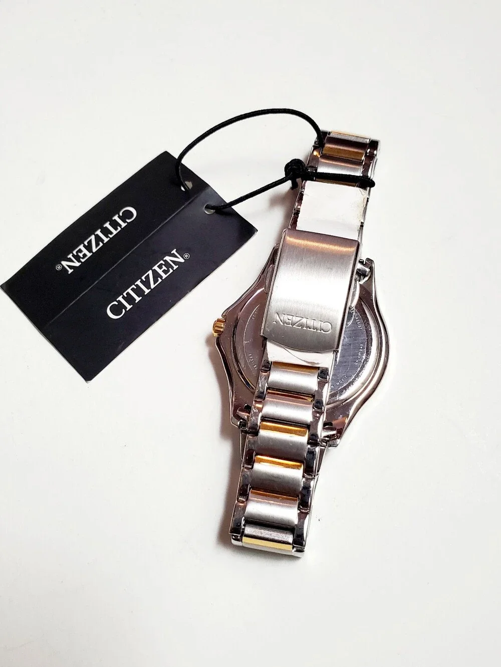 Citizen Women's Eco-Drive Silhouette Stainless Steel Two-tone Crystal 34mm Watch